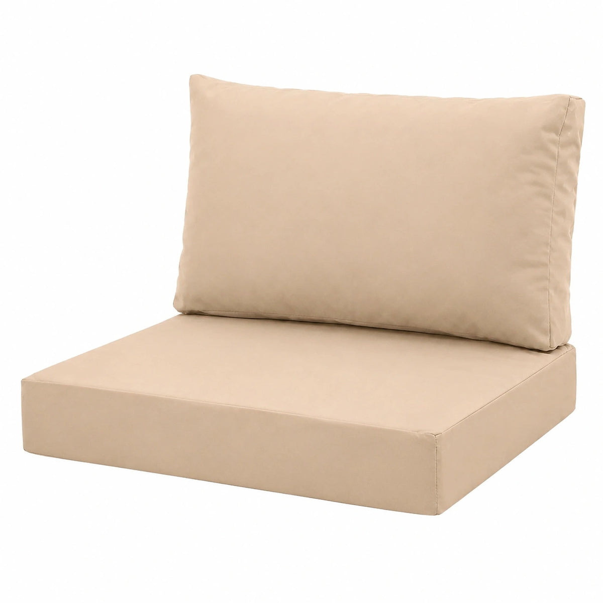Cuscini da Giardino Impermeabili e Confortevoli - 60x70 cm - Beige