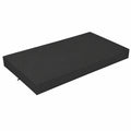 Cuscino Pallet Impermeabile 120x80 cm per Esterni - Nero